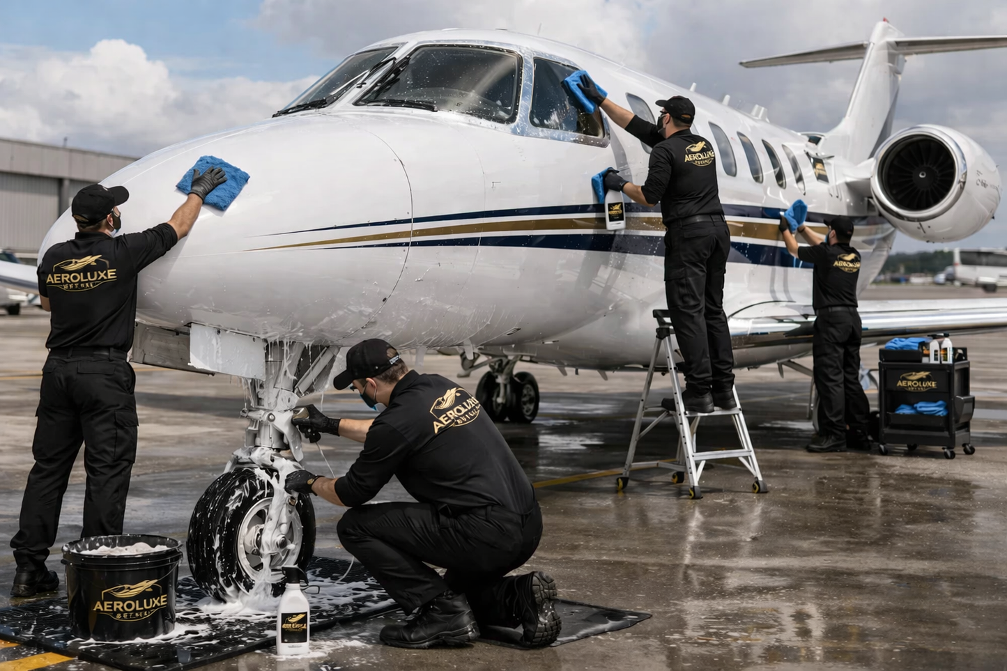Premium Aircraft Detailing Service | Private Aircraft Cleaning & Protection